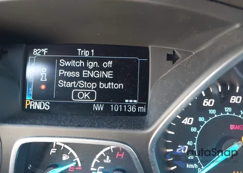 2015 Ford Escape Titanium из США, поврежденный, VIN 1FMCU9J91FUA51300